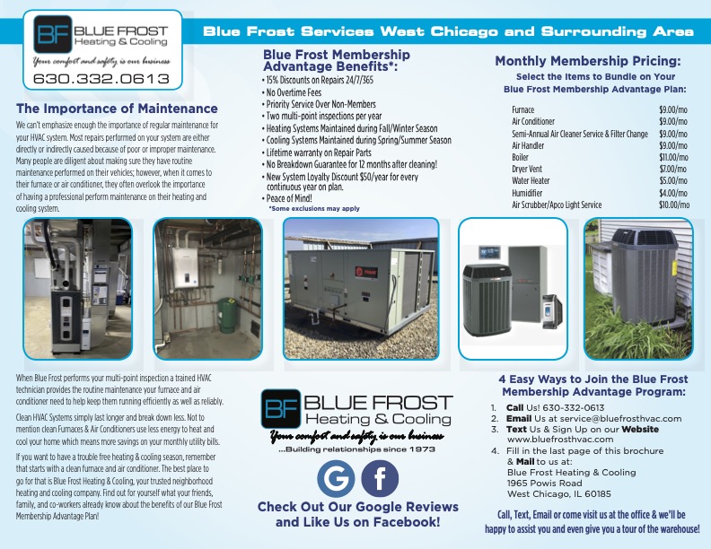 Blue Frost Membership Advantage Plan
