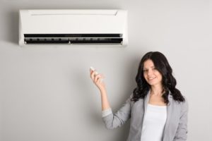 Ductless heating and cooling