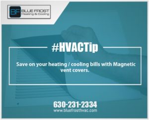 Save on your heating/cooling bills with magnetic vent covers